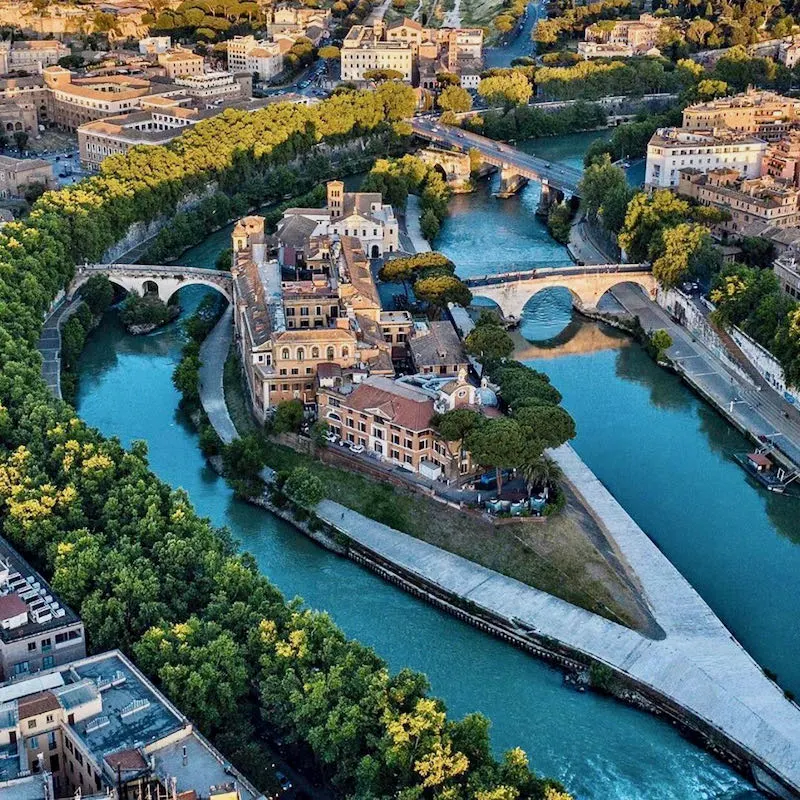 Il Quartiere Ebraico e l’isola Tiberina